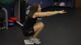 Dynamic Stretching With Deep Knee Bends  Training for Sports [upl. by Ck]