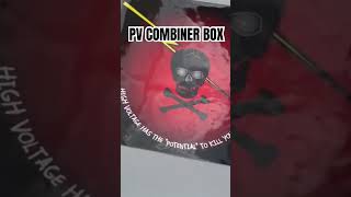 PV Combiner Box Install [upl. by Dore687]