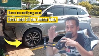 Mau ganti ukuran ban yang cocok untuk mobil Veloz ukuran berapa [upl. by Aronid]