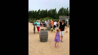 Minikermis en rommelmarkt op het plein bij Strandcamping Groede [upl. by Laith]