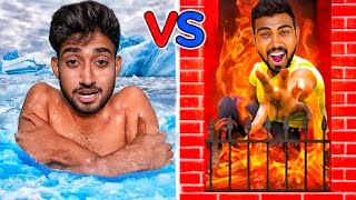 Worlds most hot vs cold room challenge [upl. by Assiren]