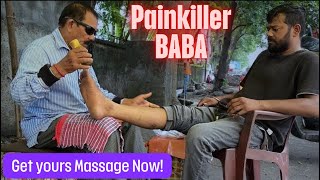 Must watch To enjoy this leg Massage by Painkiller Barber  Naresh Dard Niwarak [upl. by Gimble343]