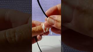 How to start the box stitch for lanyard boondoggle Scoubidou gimp craft keychains [upl. by Rhetta]