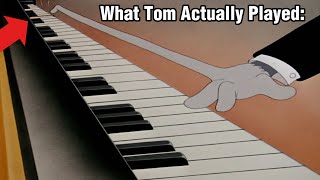 Pianos are Never Animated Correctly Tom amp Jerry [upl. by Stutsman160]