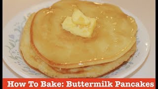 Simple and Easy Buttermilk Pancake Recipe [upl. by Newcomb]