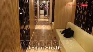 Interior Design  Office Space Design by PRODHANs Design Studio [upl. by Kovacev]