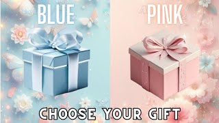 Choose your gift 🎁💝🤮2 gift box challengePink amp Blue giftboxchallengechooseyourgift pinkvsblue [upl. by Cheshire926]