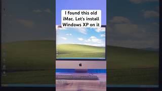 I found this old iMac Let’s install WINDOWS XP on it [upl. by Aidne]