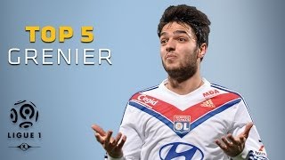 Clément Grenier  Top 5 Buts  Ligue 1  Olympique Lyonnais [upl. by Ragas545]