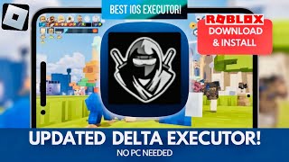 Download amp Install Latest Delta Executor for Roblox on iPhone amp iPad  Best iOS Executor for Roblox [upl. by Jsandye]