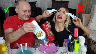 PAUSE SLİME CHALLENGE  Lina Slimemizi Yönetiyor [upl. by Aleakam368]