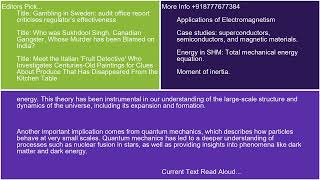 Discussion of the implications of these theories for cosmology [upl. by Nivert]