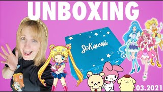 UNBOXING  Magical Girl Zeit mit der SOKAWAII Box  032021 [upl. by Eunice]