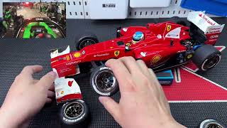 The Ferrari really changes tyres faster than the Kick Sauber😄 [upl. by Ahsen]