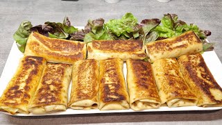 recette de crêpes salés jambon et fromage facile à faire 😋 [upl. by Ahsayn]