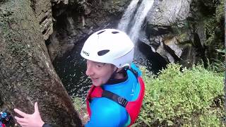 Canyoning in Snowdonia  Wales with Big Blue Adventures [upl. by Shepard910]