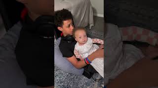 My son wants to be a dad fyp reels jamore parent explore tiktok jamalmorton funny comedy [upl. by Judson]