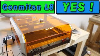 Genmitsu L8 all in one 20w Diode Laser Works right out of the box [upl. by Onailime]