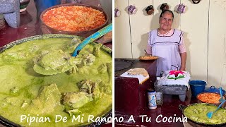 Pipián Verde De Mi Rancho A Tu Cocina [upl. by Arikihs]