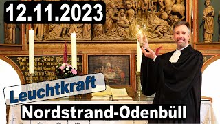 Evangelischer Gottesdienst NordstrandOdenbüll 121123 [upl. by Odelle]