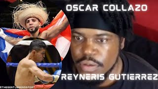 Oscar Collazo vs R Gutierrez LIVE Full Fight Blow by Blow Commentary [upl. by Eceinej281]