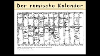 Der römische Kalender erklärt  Wie datierten die Römer Latein  julianischer Kalender 12 [upl. by Aiehtela]