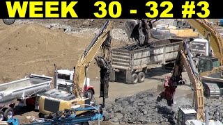 Demolition jackhammering episode 2 wsupporting cast of other heavy equipment Week 3032 set 3 [upl. by Taub]