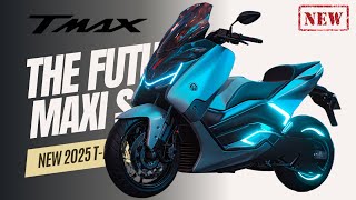 2025 Yamaha TMAX REVEALED The Future of MaxiScooters [upl. by Alleras]