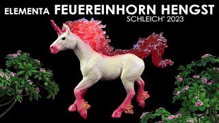 Schleich ® Bayala ® Elementa Feuereinhorn Hengst  Neuheit 2023 New  Review German [upl. by Falda]