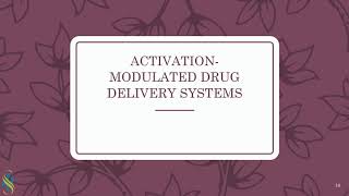 Controlled Drug Delivery System Part 2 [upl. by Ttik]