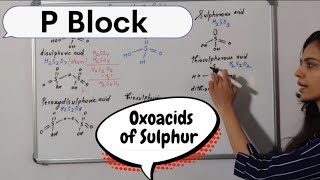 Tricks to learn Oxoacids of Sulphur  P block Elements Sirius Maam oxoacids [upl. by Libove]