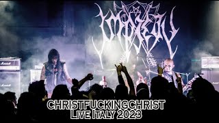 IMPIETY  ChristFuckingChrist Live Italy 2023 [upl. by Cavanaugh]