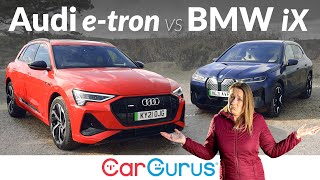 BMW iX vs Audi etron [upl. by Aibos]