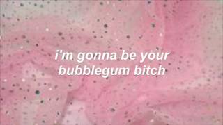 bubblegum bitch  marina and the diamonds lyrics [upl. by Drapehs109]