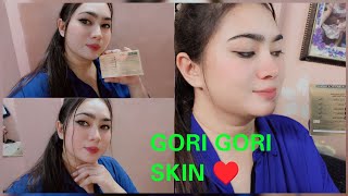 Glowing facial at home☺️ Quick and easy gori gori skin ❣️ [upl. by Barbaresi]