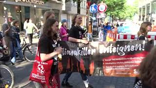 Köln Fridays for Future  Demonstration „Unsere Zukunft – unsere Wahl“ 31524 mit Luisa Neubauer [upl. by Thorwald]