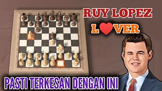 Berguru kepada Carlsen  Si raja Ruy lopez Spanish opening [upl. by Hinman]