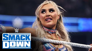 Tiffany Stratton wins WWE debut match SmackDown highlights Feb 2 2024 [upl. by Anewor]