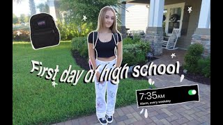 First day of high school GRWM FRESHMAN YEAR  First Day Of School Freshmen Year [upl. by Siuqram]