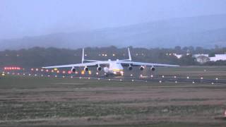 Antonov 225 Takeoff Shannon Airport [upl. by Kutzer]