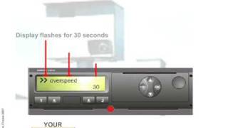 Digital Tachographs  Overspeeding [upl. by Ayhay]