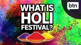 What is Holi Festival  Hindu Festival of Colour  Behind the News [upl. by Nerty]