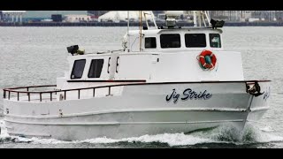 The Sinking of the Jig Strike Sport Fishing boat at Cortez Bank in California [upl. by Wallie602]