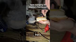 Warm Dinner in Alaska’s Rainforest 🌲🏕️ [upl. by Shaughnessy929]