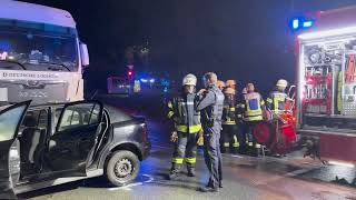 Unfall in Bielefeld Sennestadt 21102024 [upl. by Geordie]