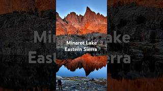 minaretlake surrounded by jagged spires shorts theminarets easternsierra minaret backpacking [upl. by Eleirbag]