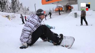 NAUKA JAZDY NA SNOWBOARDZIE [upl. by Felicia]