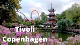 Tivoli Garden 4K walking tour [upl. by Loar]