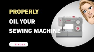 How to Properly Oil Your Singer Heavy Duty 4423 Sewing Machine [upl. by Sternick]