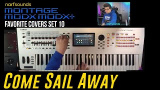 Come Sail Away Styx Keyboard Solo Demo Yamaha Montage [upl. by Odlauso]